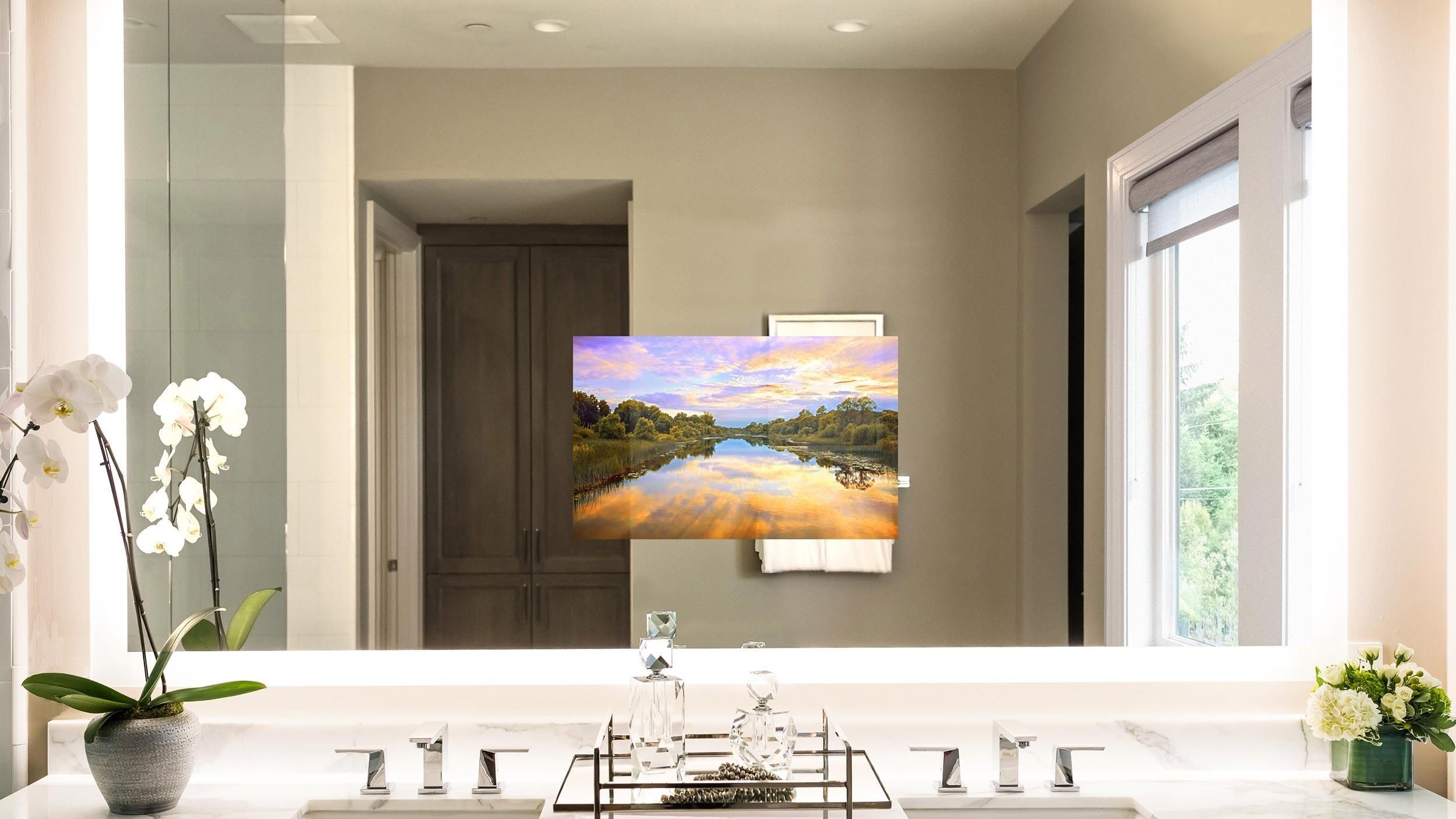 The Convenience Of A TV With The Design Of A Mirror 